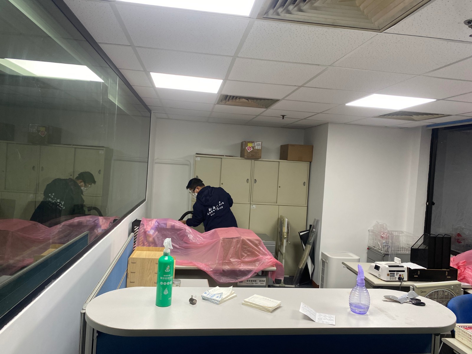 上海市虹口区上海商贸大厦办公室室内除甲醛-其他机构除甲醛案例